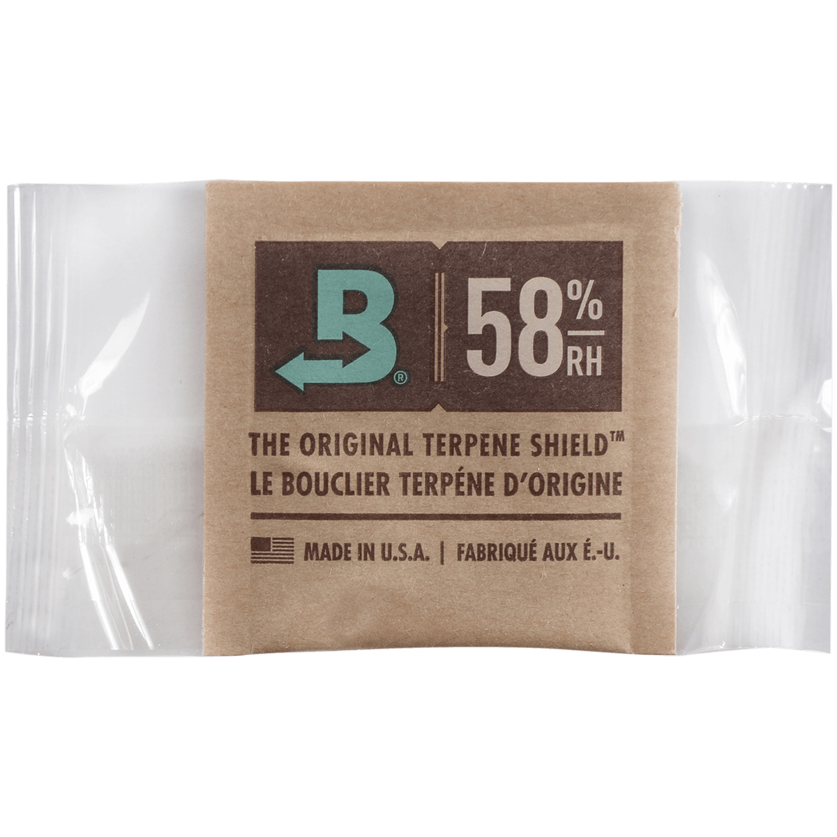 Humidifier Boveda Humidipak 58% Relative Humidity 4 Gram 125 Ct. Box