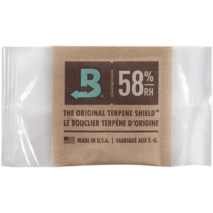 Humidifier Boveda Humidipak 58% Relative Humidity 4 Gram 125 Ct. Box