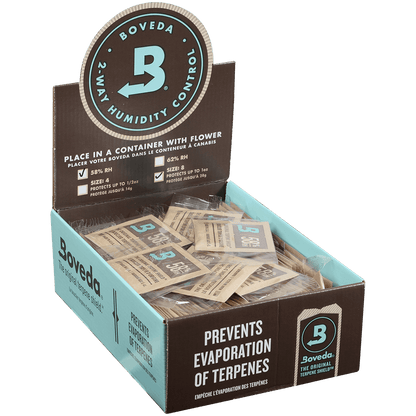 Humidifier Boveda Humidipak 58% Relative Humidity 8 Gram 100 Ct. Box