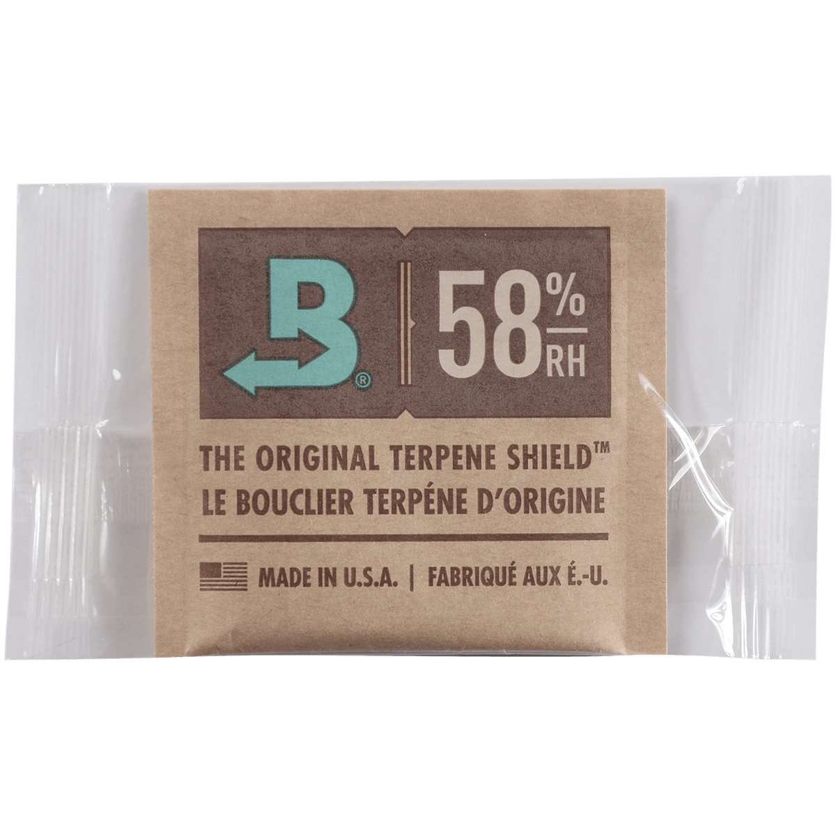 Humidifier Boveda Humidipak 58% Relative Humidity 8 Gram 100 Ct. Box