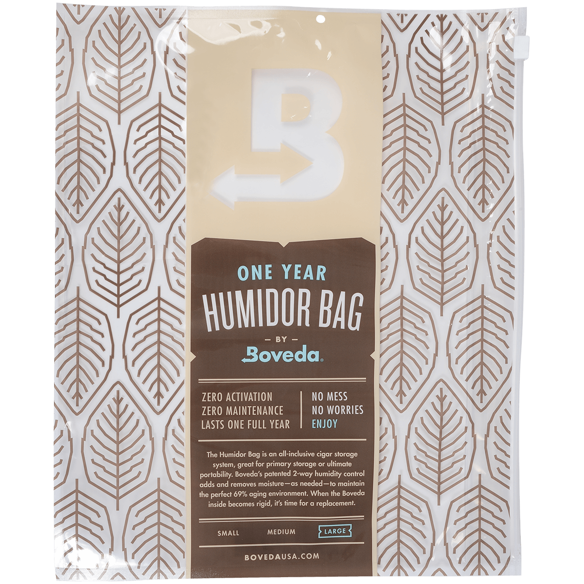 Boveda 1-Year Humidor Bags 6 Ct. Pack