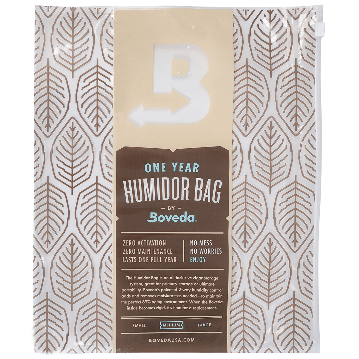 Boveda 1-Year Humidor Bag Medium 12 Ct. Pack