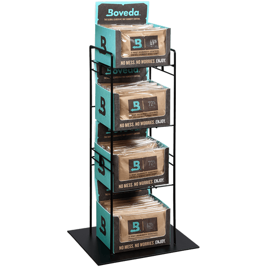 Humidifier Boveda Pre-Packed Display 4 Ct (Holds 2-72% 1-69% 1-62%)