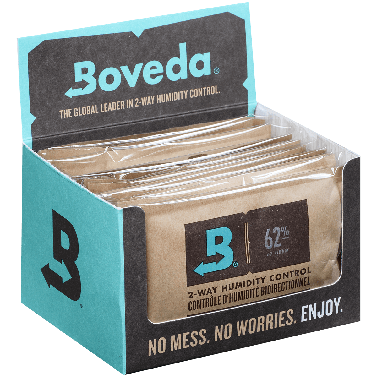 Humidifier Boveda Humidpak 62% Relative Humidity 67Gm 12 Ct. Display