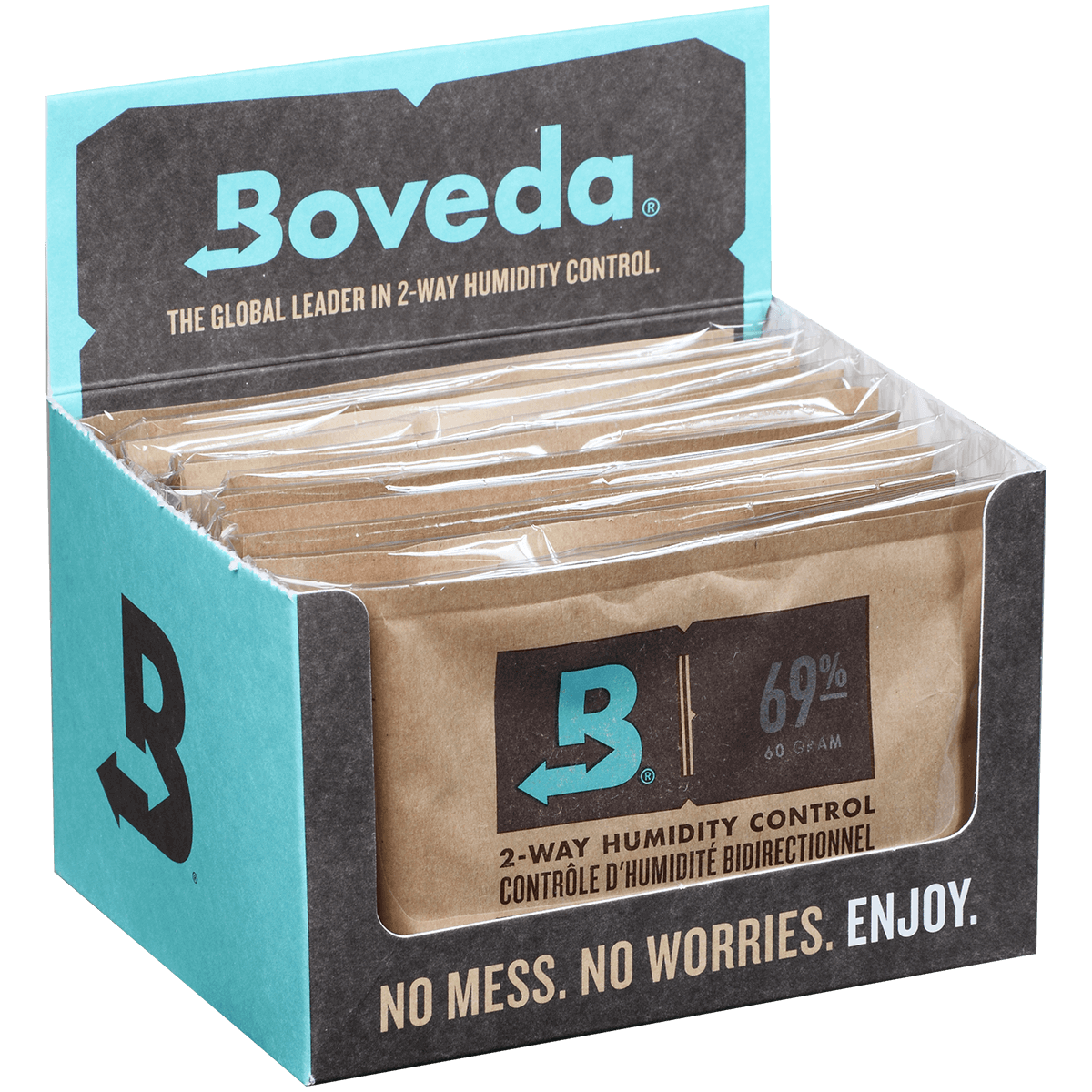 Humidifier Boveda Humidpak 69% Relative Humidity 60 Gm 12 Ct. Display