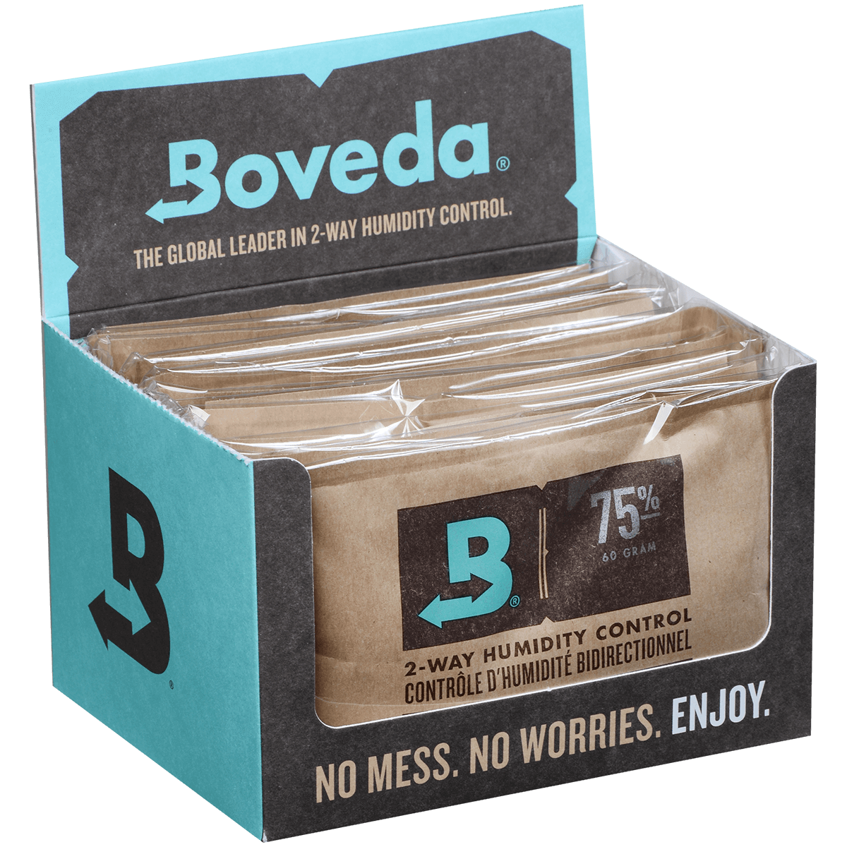Humidifier Boveda Humidpak 75% Relative Humidity 60 Gm 12 Ct. Display