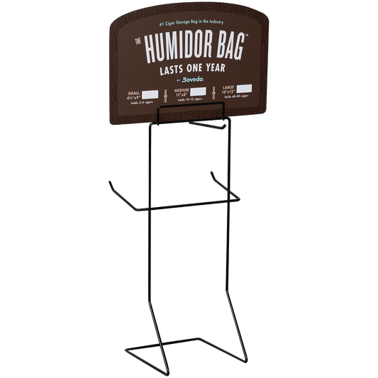 Boveda Countertop Wire Rack Display For Humidior Bags