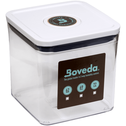 Humidifier Boveda Air Tight Sealed Counter Top Container Display (Empty)