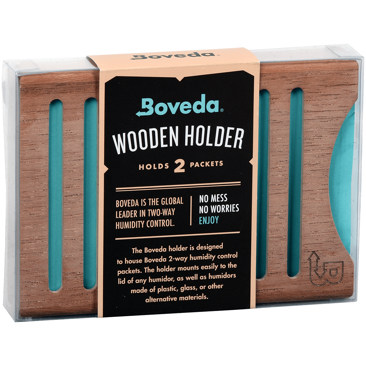Humidifier Boveda Stacked Wood Packet Holder