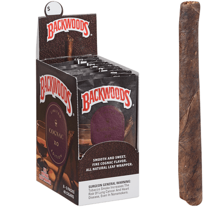 Backwoods Cognac Xo 8/5 Packs 4.50X32