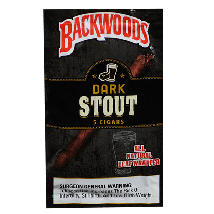 Backwoods Dark Stout 8/5 Packs 4.50X32
