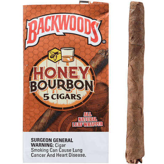 Backwoods Honey Bourbon 8/5 Packs 4.50X32