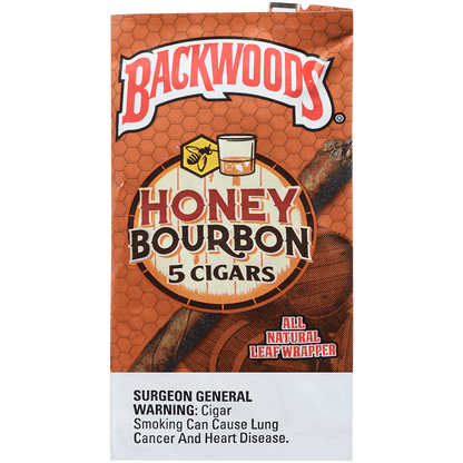 Backwoods Honey Bourbon 8/5 Packs 4.50X32