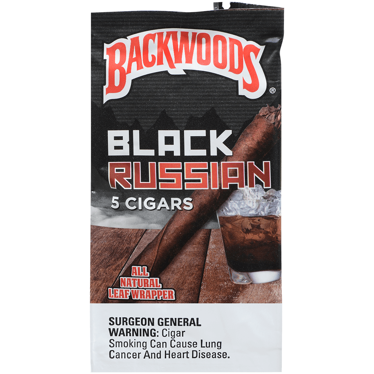 Backwoods Black Russian 8/5 Packs 4.50X32