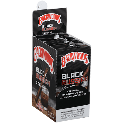 Backwoods Black Russian 8/5 Packs 4.50X32