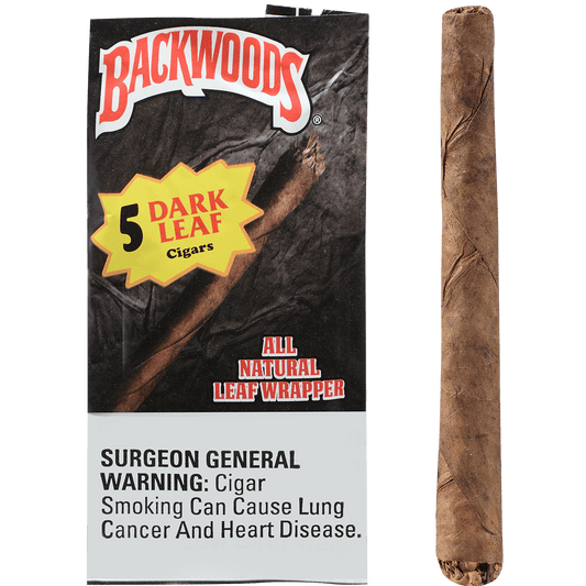 Backwoods Dark Leaf 8/5 Packs 4.50X32