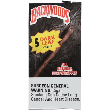 Backwoods Dark Leaf 8/5 Packs 4.50X32
