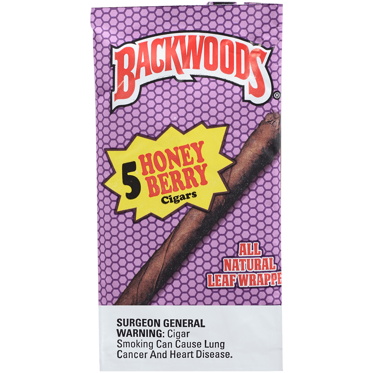 Backwoods Honey Berry 8/5 Packs 4.50X32
