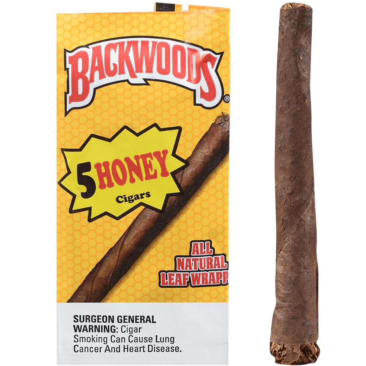 Backwoods Honey 8/5 Packs 4.50X32