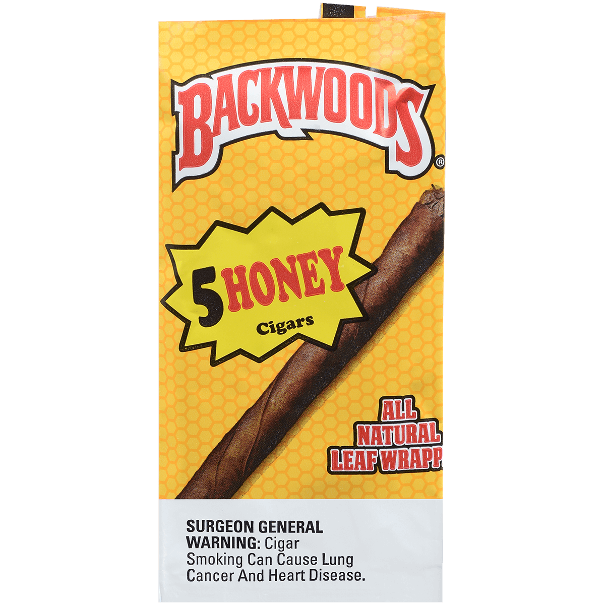 Backwoods Honey 8/5 Packs 4.50X32