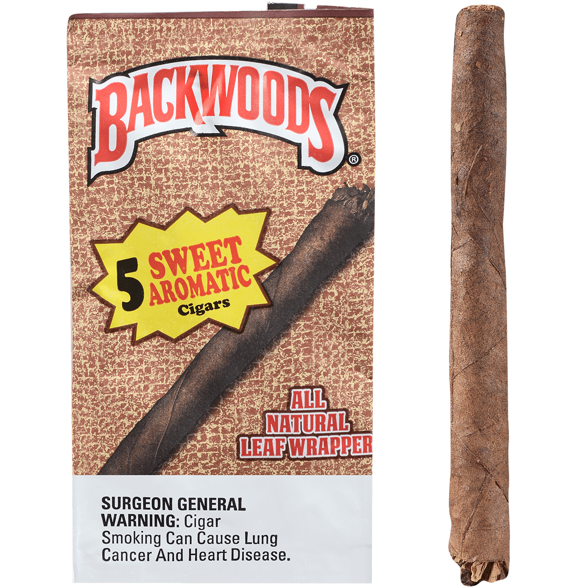 Backwoods Sweet Aromatic 8/5 Packs 4.50X32