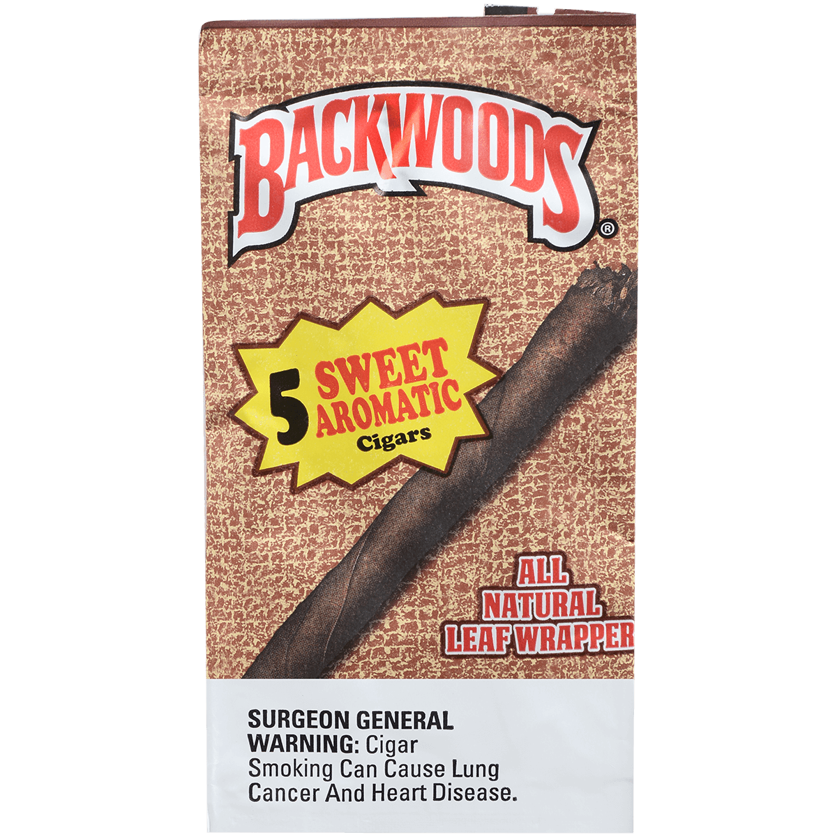 Backwoods Sweet Aromatic 8/5 Packs 4.50X32