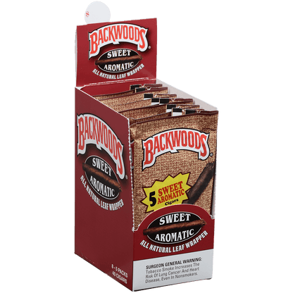 Backwoods Sweet Aromatic 8/5 Packs 4.50X32