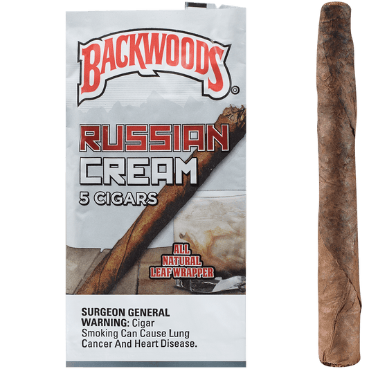 Backwoods Russian Cream 8/5 Packs 4.50X32