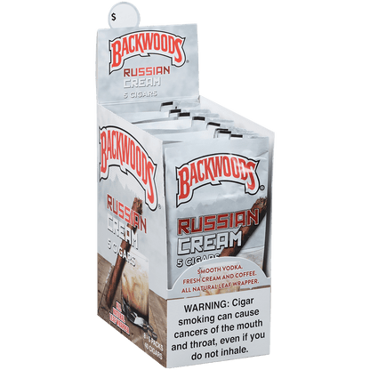 Backwoods Russian Cream 8/5 Packs 4.50X32