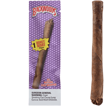 Backwoods Honey Berry Singles 1/24 Packs 4.50X32