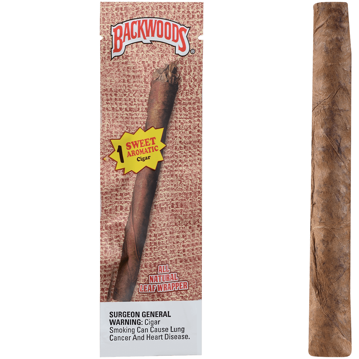Backwoods Sweet Aromatic Singles 1/24 Packs 4.50X32