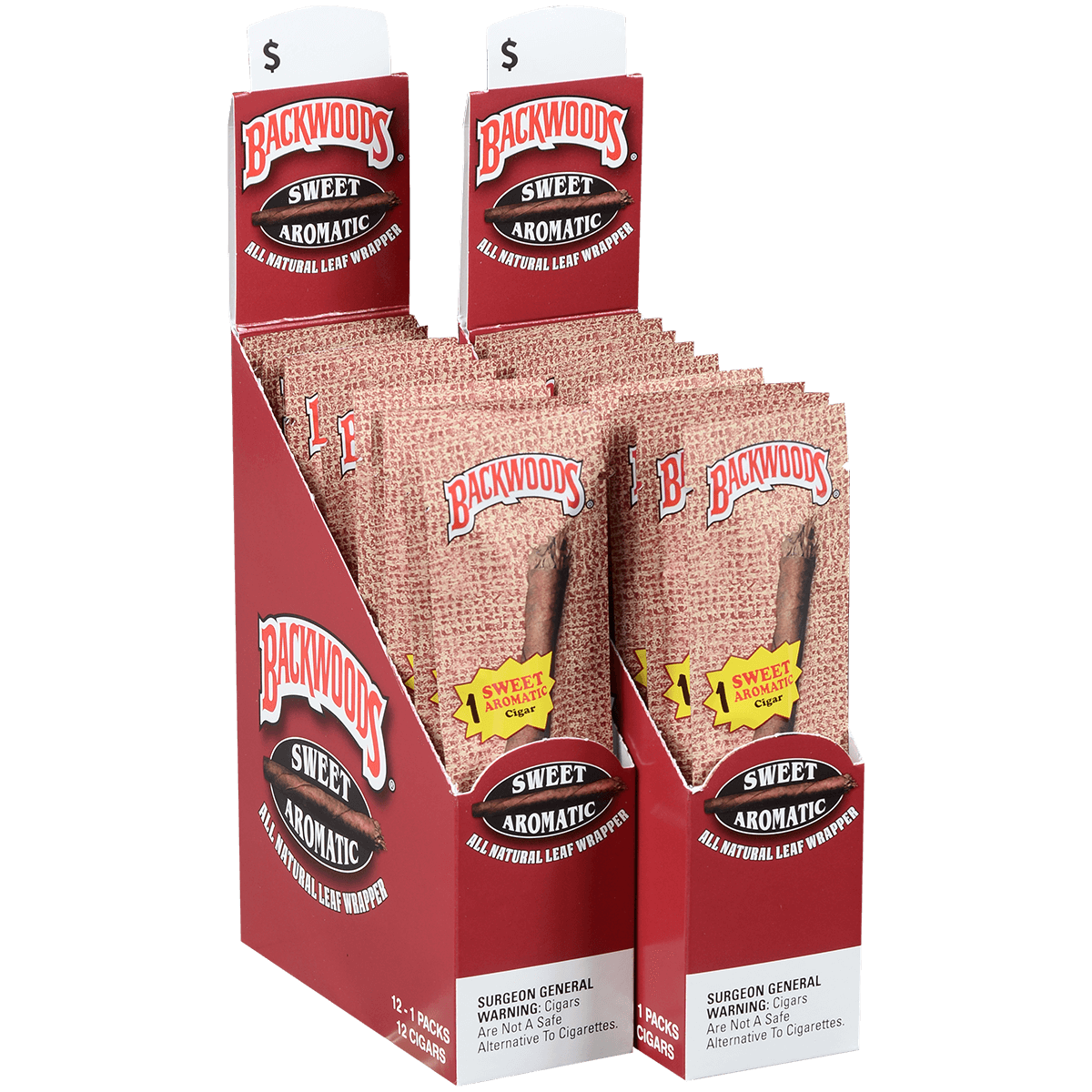 Backwoods Sweet Aromatic Singles 1/24 Packs 4.50X32