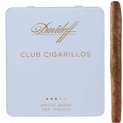 Davidoff Mini Club Cigarillo 5/10 Tins 4.00X23