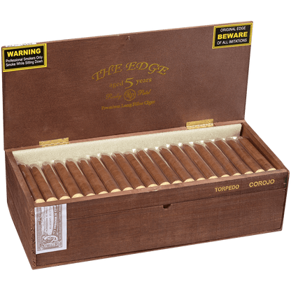 Rocky Patel The Edge Corojo Torpedo 100 Ct. Box 6.00X52