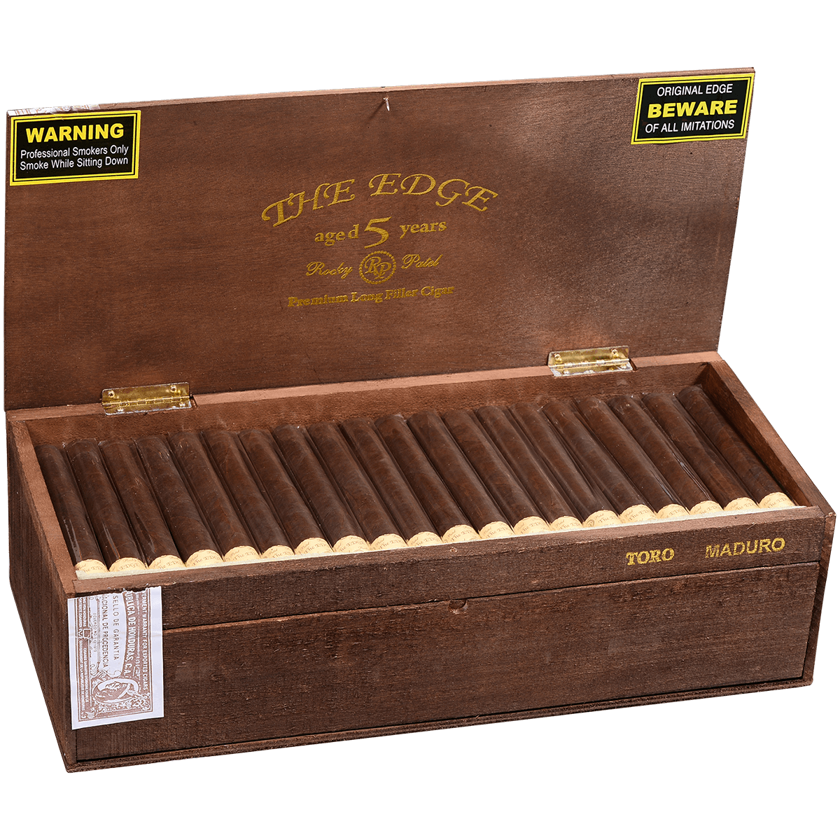 Rocky Patel The Edge Maduro Toro 100 Ct. Box 6.00X52