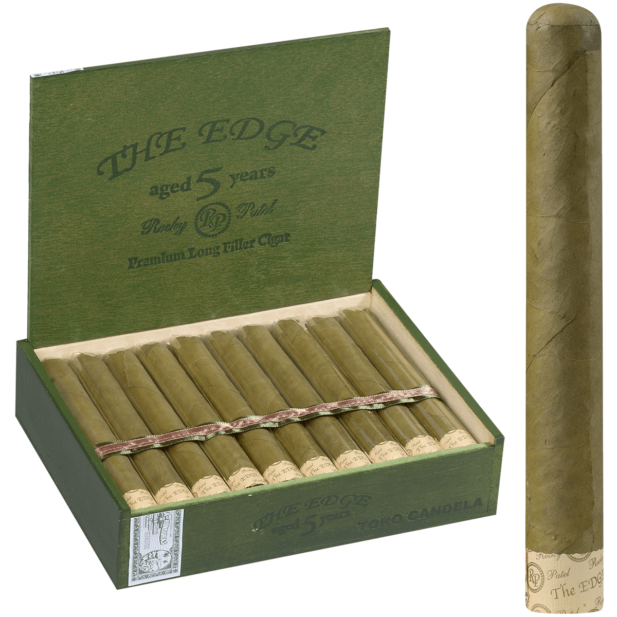 Rocky Patel The Edge Candela Toro 20 Ct. Box 6.00X52