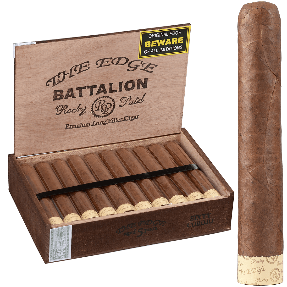 Rocky Patel The Edge Corojo Battalion 20 Ct. Box 6.00X60
