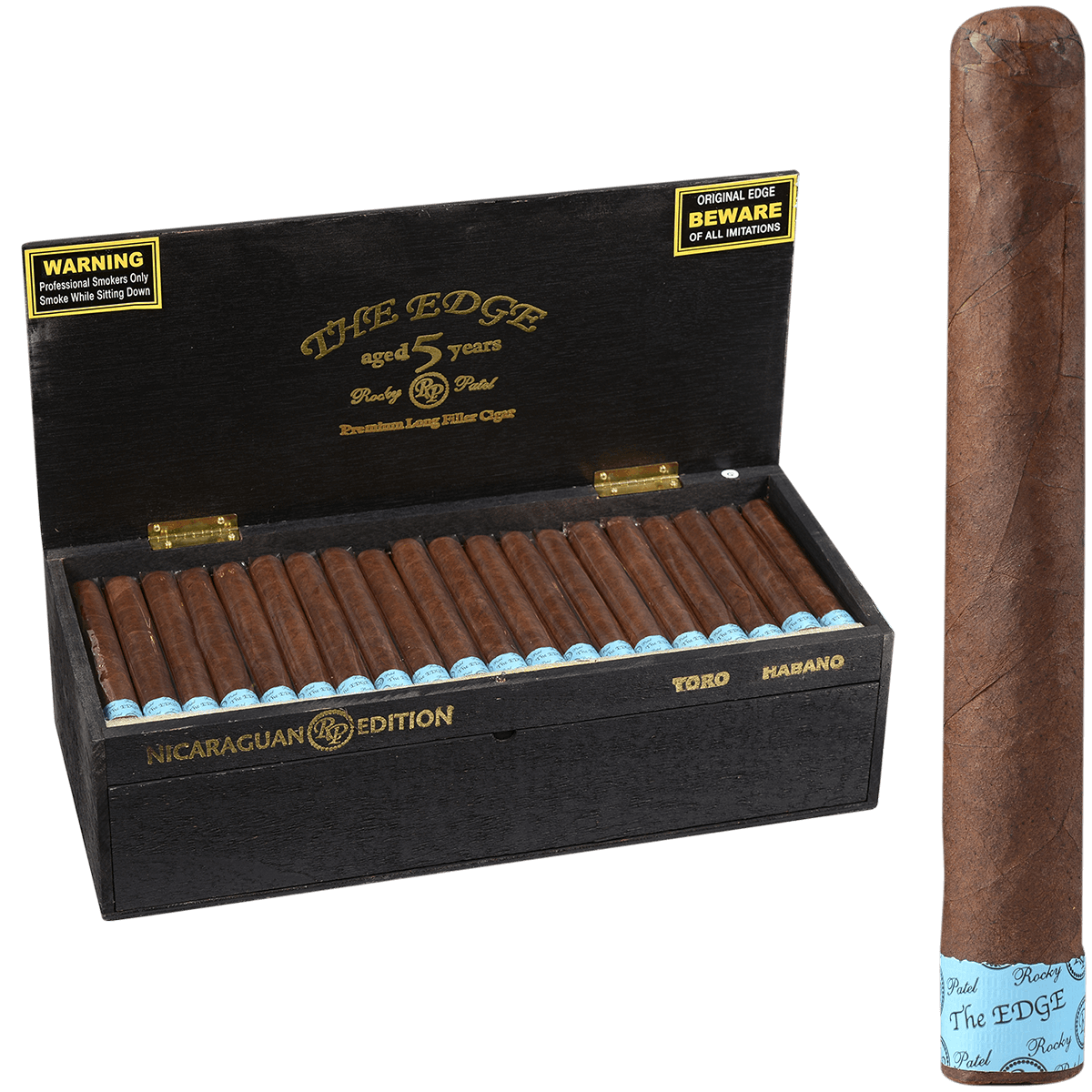 Rocky Patel The Edge Habano Toro 100 Ct. Box 6.00X52