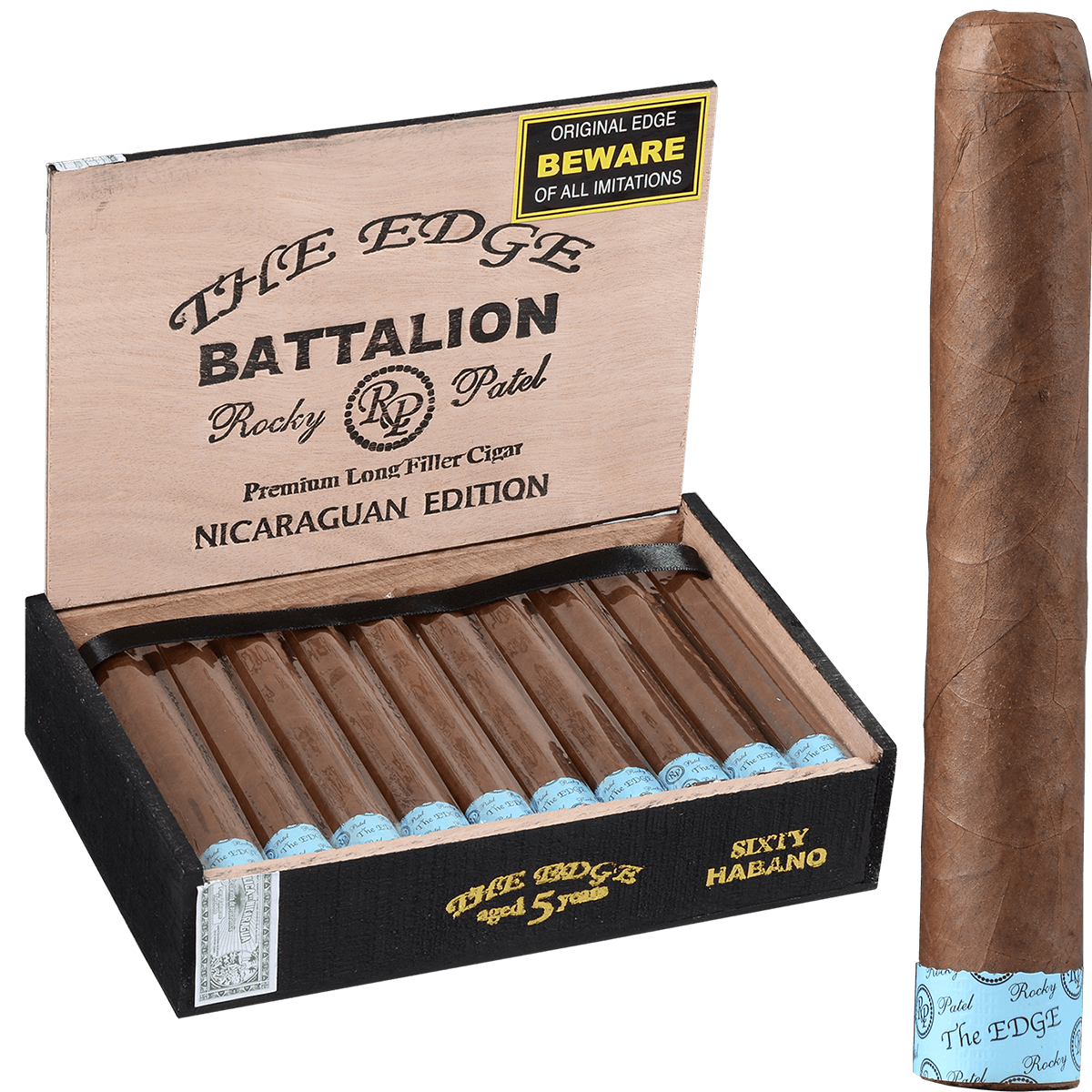 Rocky Patel The Edge Habano Battalion 20 Ct. Box 6.00X60