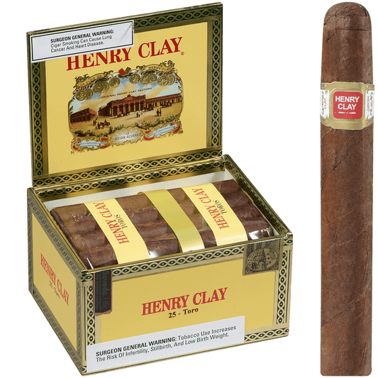 Henry Clay Toro 25 Ct. Box 6.00X50
