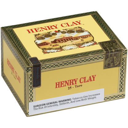 Henry Clay Toro 25 Ct. Box 6.00X50