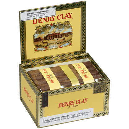 Henry Clay Toro 25 Ct. Box 6.00X50