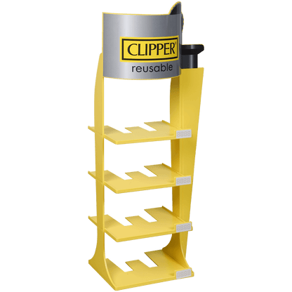 CLIPPER OPEN SHAPE EMPTY EXHIBITOR W/SHIPPER - USE FOR BOMS