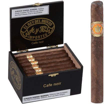 El Rey Del Mundo Maduro Cafe Noir 24 Ct. Box 4.50X35