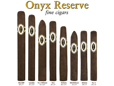 Onyx Reserve Churchill 20 Ct. Box 7.00X50