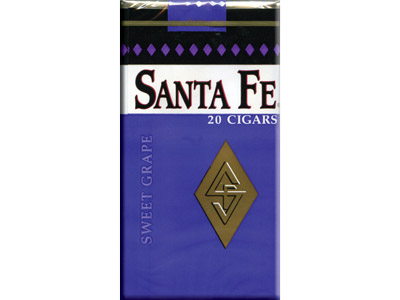 Santa Fe Filtered Cigars Grape 10/20 Packs