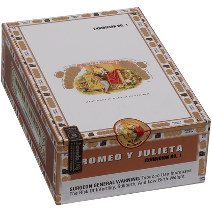 Romeo Y Julieta 1875 Exhibicion #1 Ems 20 Ct. Box 8.50X52
