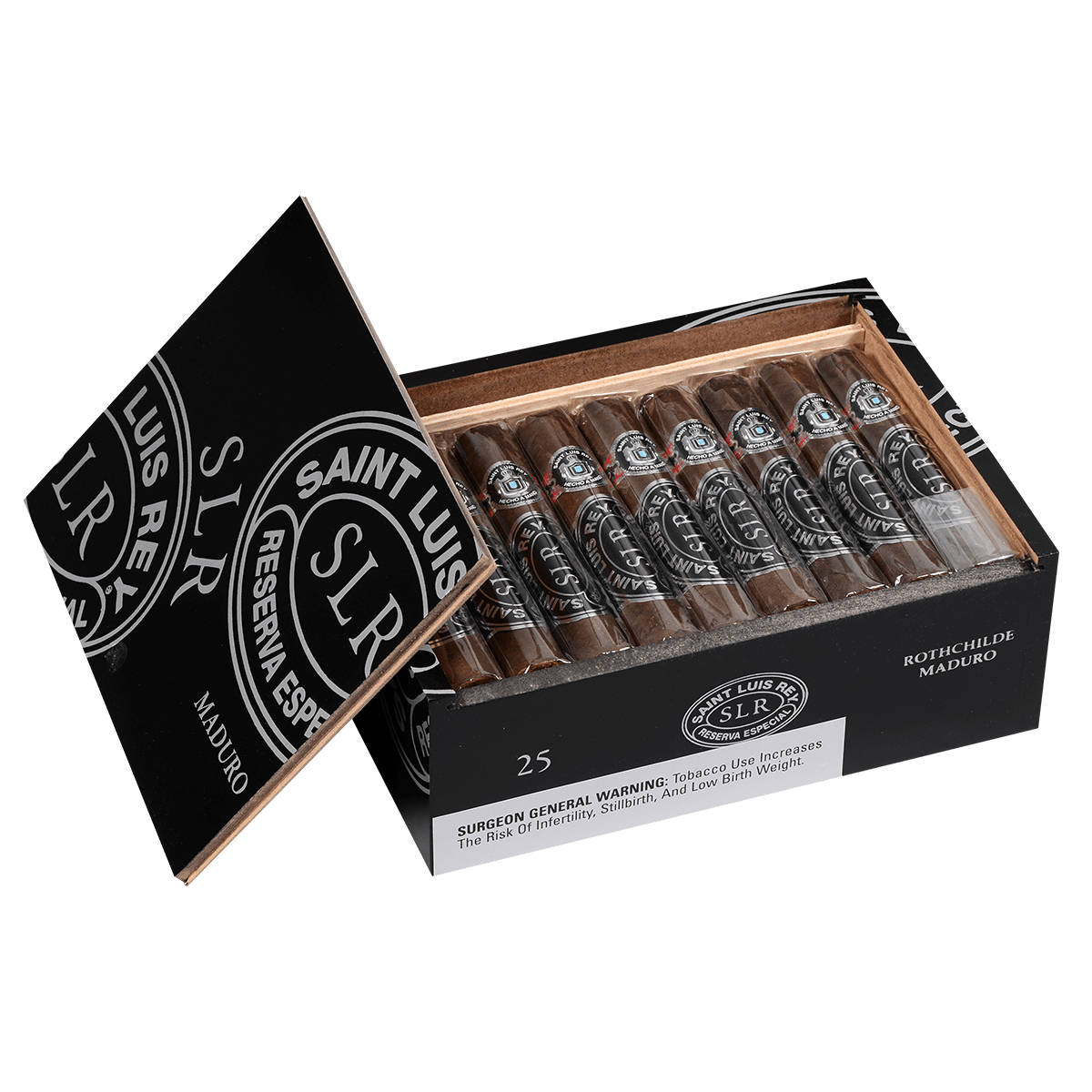 Saint Luis Rey Maduro Rothschilde 25 Ct. Box 5.00X54