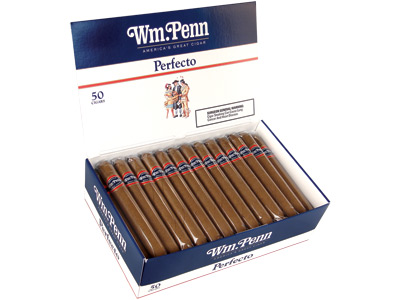 William Penn Perfecto 50 Ct. Box 5.38X41
