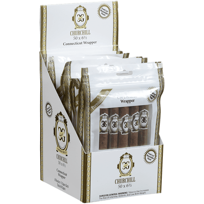 Casa De Garcia Connecticut Churchill 8/5 Freshloc Packs 6.50X50